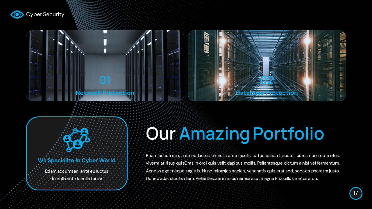 Modern Cyber Security Powerpoint Template, Presentation Templates ...