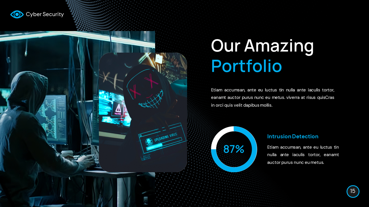 Modern Cyber Security Keynote Template, Presentation Templates ...