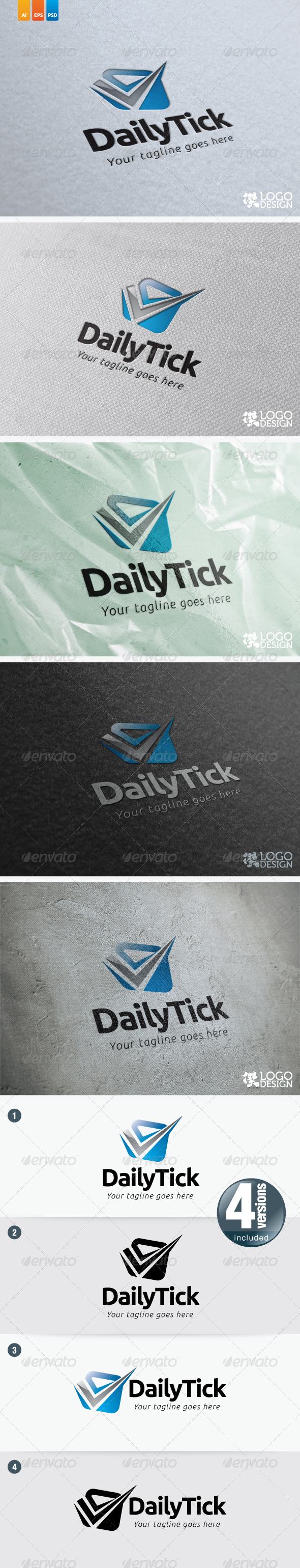 DailyTick - Symbols Logo Templates