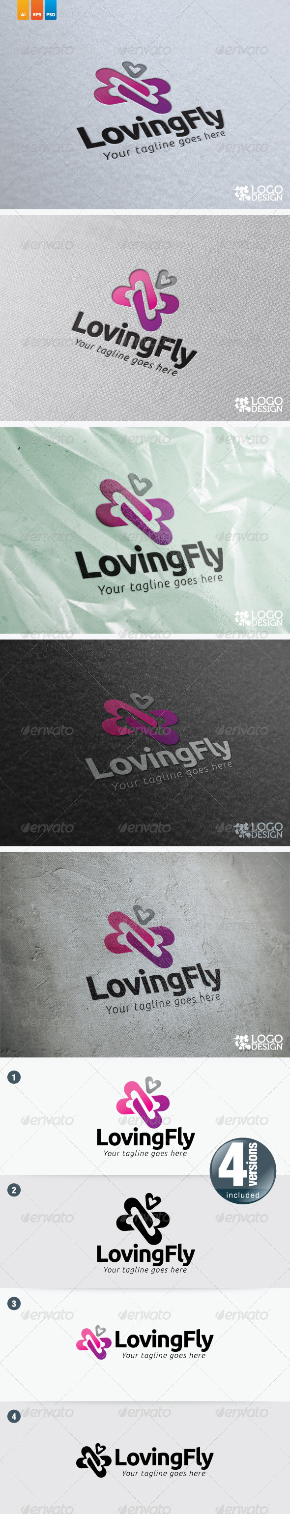 LovingFly - Symbols Logo Templates