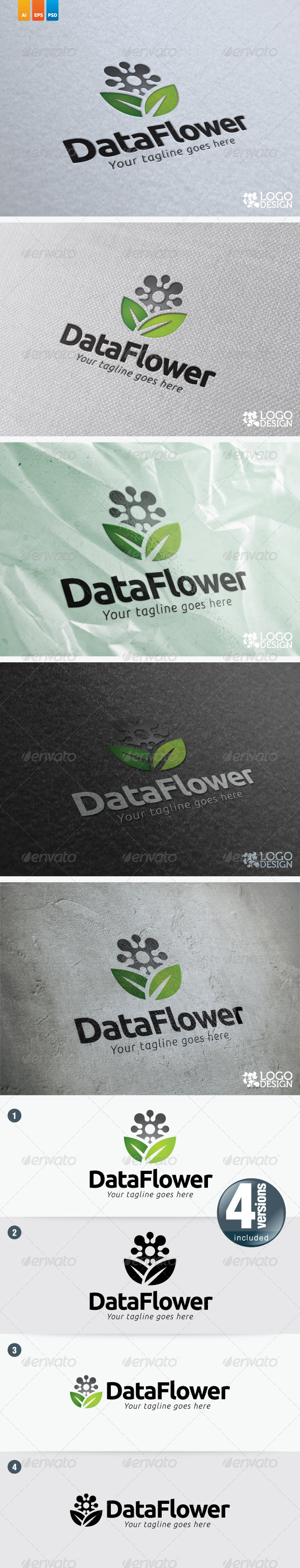 DataFlower - Vector Abstract