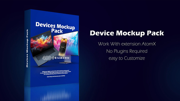 Devices Mockup Pack Product Promo template preview