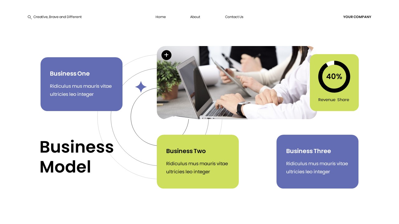 White Blue Creative Ui Ux Modern Agency Pitch Deck Presentation ...