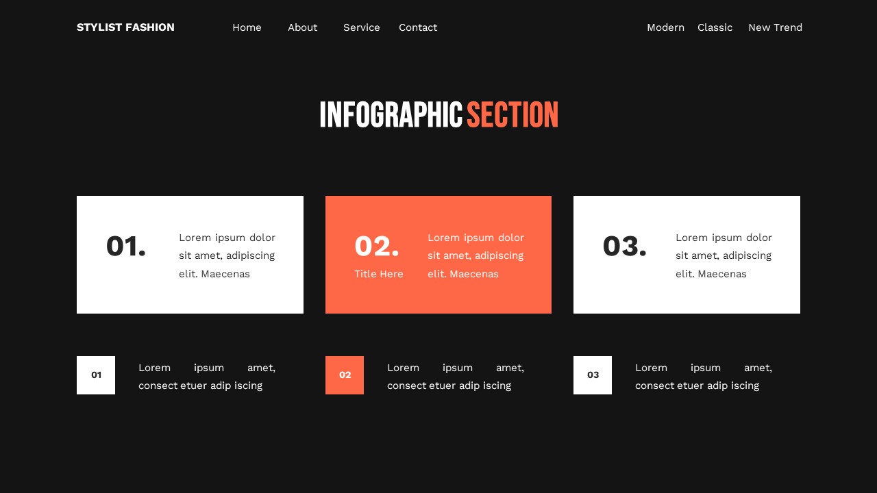 Stylist Fashion - Fashion Google Slide Templates, Presentation Templates