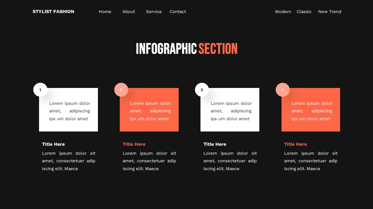Stylist Fashion - Fashion Google Slide Templates, Presentation Templates