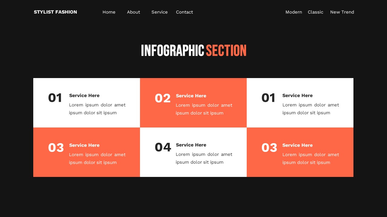 Stylist Fashion - Fashion Google Slide Templates, Presentation Templates