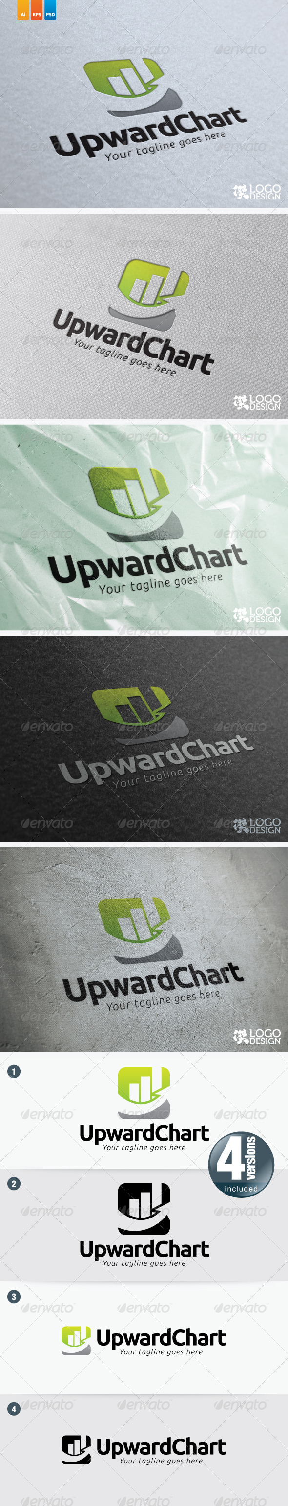 UpwardChart - Symbols Logo Templates