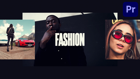 Slideshow Fashion for Premiere Pro Premiere Pro template preview