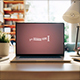 Laptop Screen Mockup in Cozy Room - Website or Application Promo - 5 Scenes AE Template - VideoHive Item for Sale