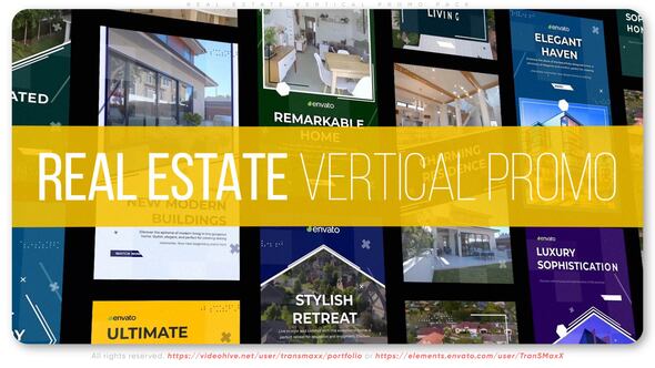 Real Estate Vertical Promo Pack