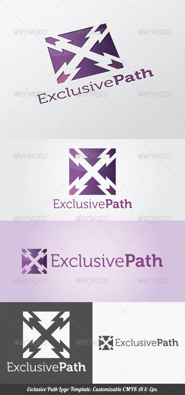 Exclusive Path Logo Template - Symbols Logo Templates