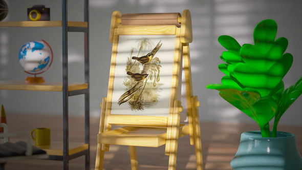 Art Easel - Art Intro Openers template preview