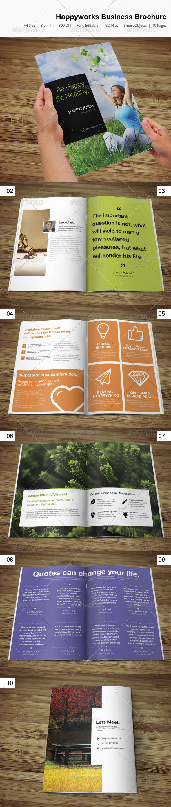 Happyworks Creative Brochure - Corporate Brochures