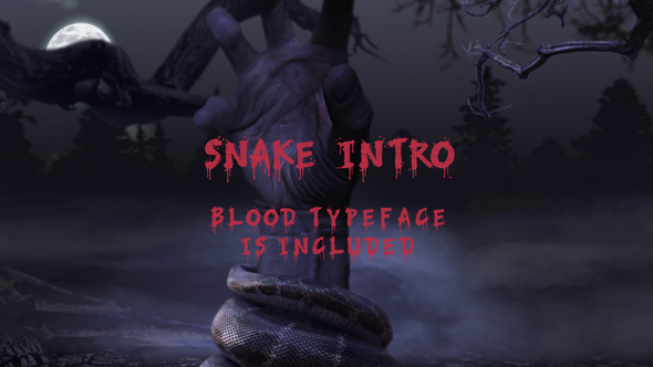 Snake Intro | After Effects Logo Stings template preview