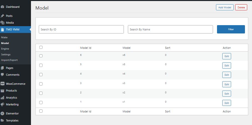 WooCommerce Vehicle Parts Finder - Make-Model-Engine-Year by TmdStudio