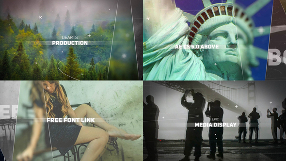 Epic Media Display Openers template preview