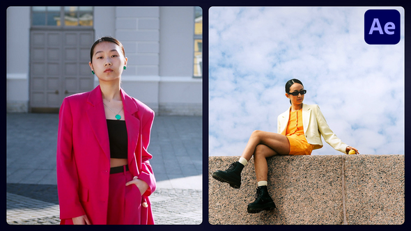 Multiscreen slideshow broadcast-packages template preview