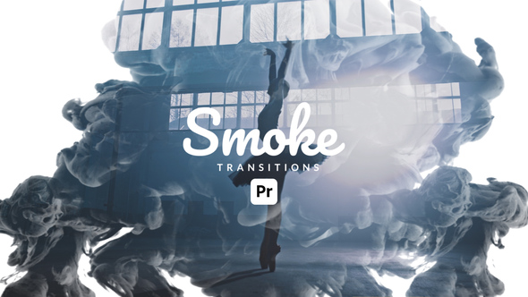 Smoke Transitions for Premiere Pro Premiere Pro template preview