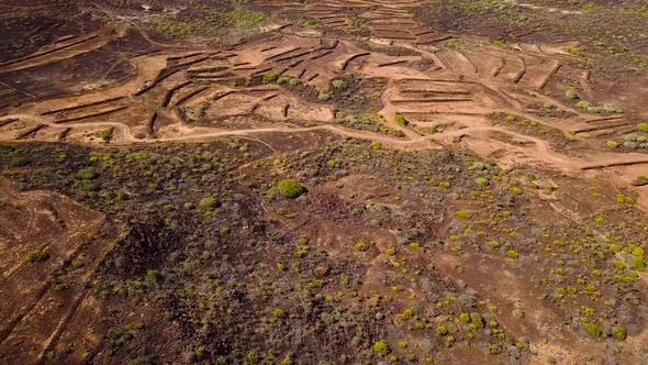 Top View of the Desert Surface Near the Atlantic Coast alt