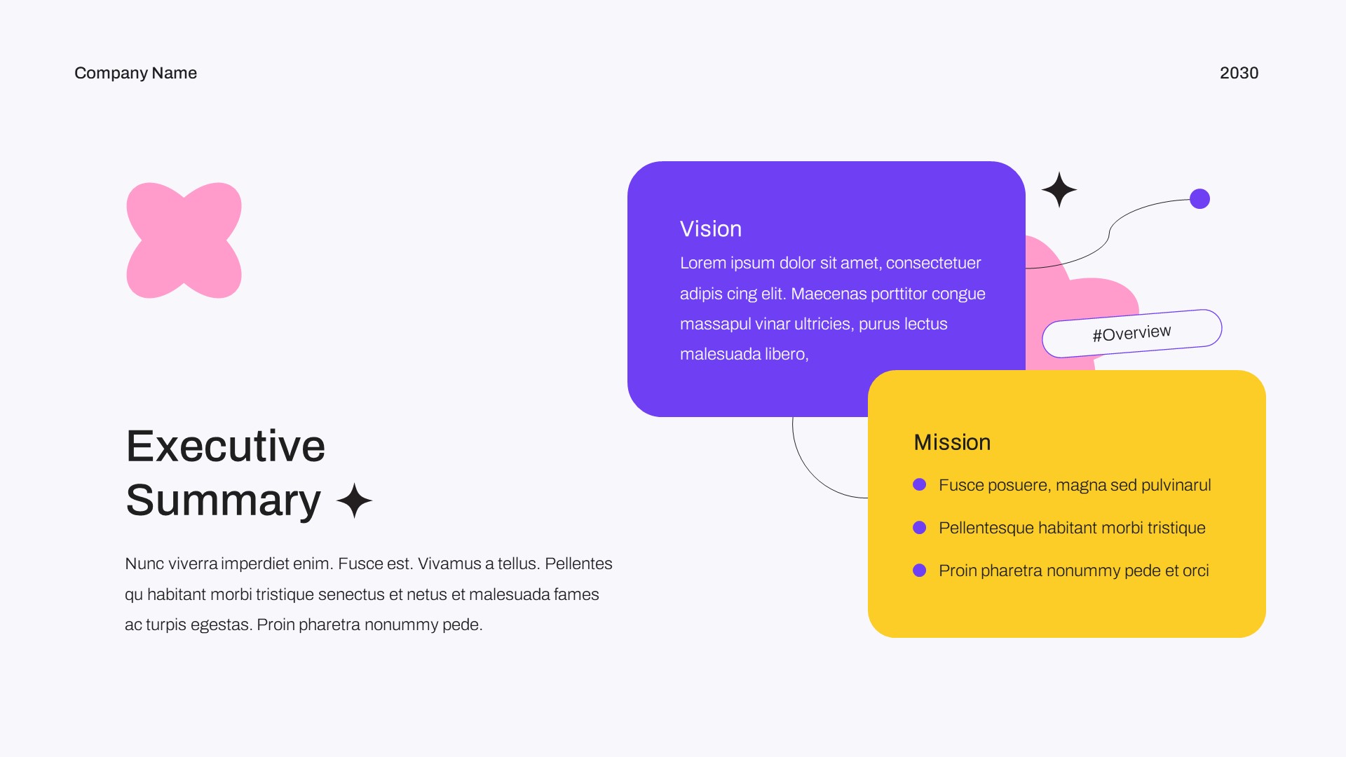 White Yellow Colorful Creative Pitch Deck Keynote Presentation ...