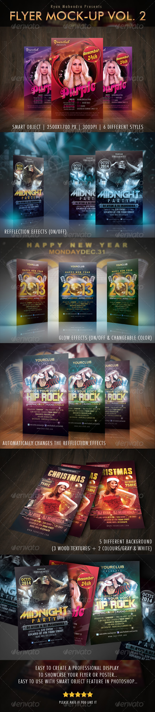 Flyer Mock-Up Vol. 2 - Print Product Mock-Ups