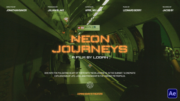 Fantasy Cinematic Title Titles template preview