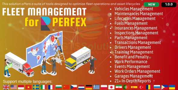 Fleet Management module for Perfex CRM