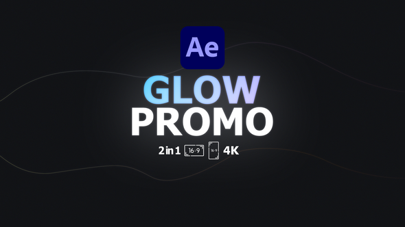 Glow Promo Agency for Social Media Openers template preview