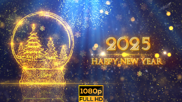 Happy New Year Greetings 2025 V3 alt