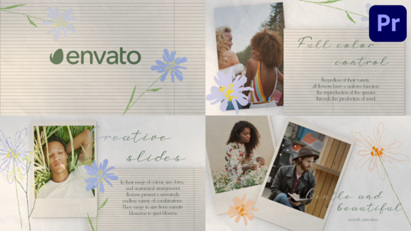 Creative Slides for Premiere Pro Premiere Pro template preview