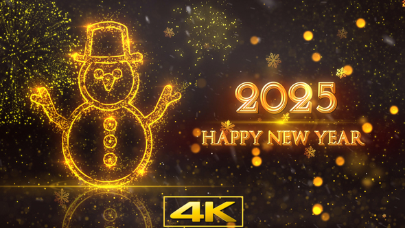 Happy New Year Titles 2025 V2 alt