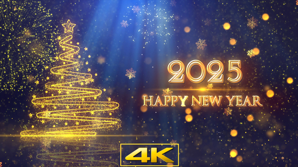 Happy New Year Wishes 2025 V3 alt