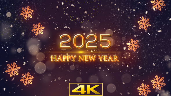 2025 Happy New Year Greetings V3 alt