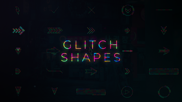 50 Glitch Shapes alt