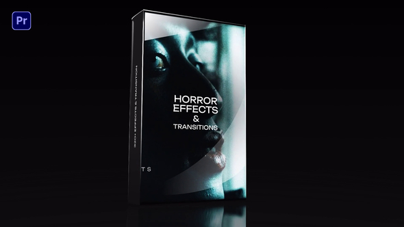 Horror Effects and Transitions Premiere Pro template preview