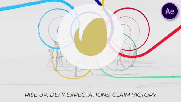 International Sport Games Logo Unveil Openers template preview