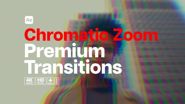 Premium Transitions Chromatic Zoom Elements template preview