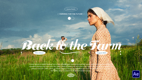 Gassy Cinematic Titles Titles template preview