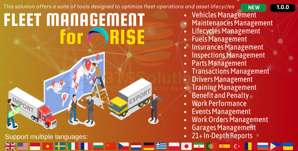 Fleet Management plugin for RISE CRM