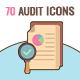 70 Audit Icons | Soothe Series, Icons | GraphicRiver