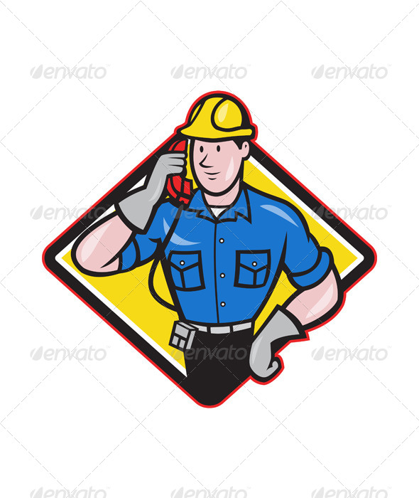 Telephone Repairman - People Characters