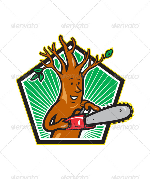 Tree Man Arborist With Chainsaw - Miscellaneous Characters