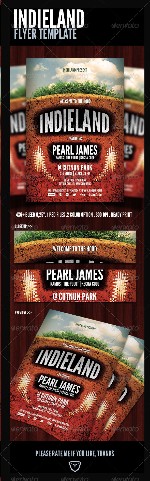 Indie Flyer/Poster - Events Flyers