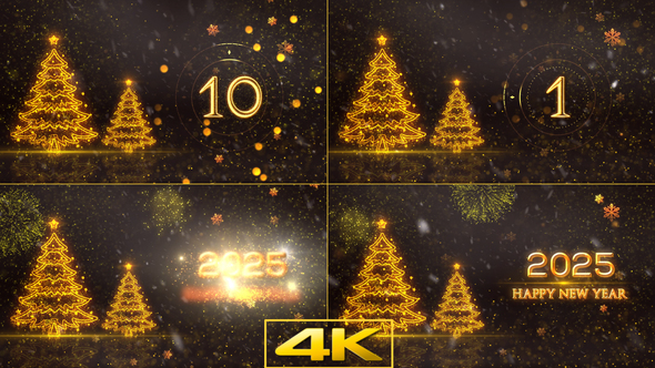 2025 Happy New Year Countdown V8 alt