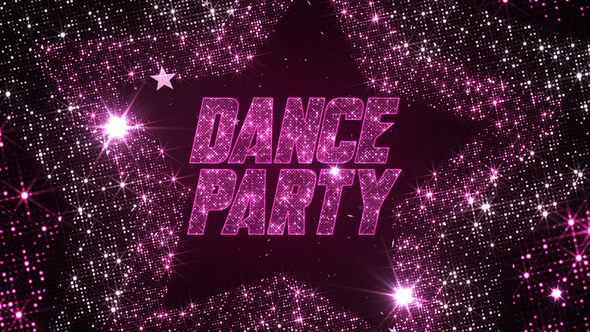 Dance Party Invitation Opener Titles template preview