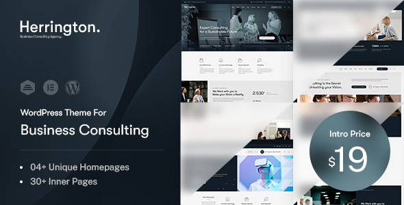 Herrington – Business Consulting WordPress Theme