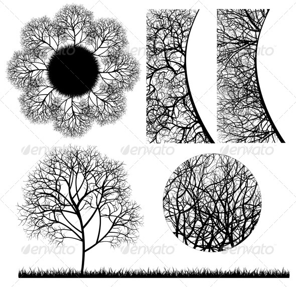 Tree Design Elements - Nature Conceptual