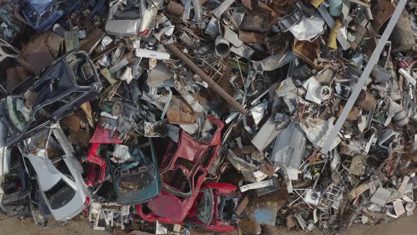 Metal Waste Scrap Pile alt