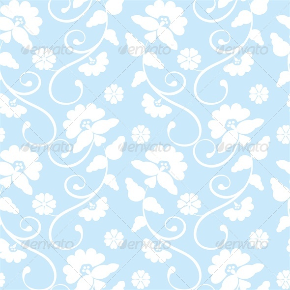 Floral Seamless Pattern - Backgrounds Decorative
