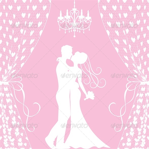 Wedding Card - Groom and Bride - Weddings Seasons/Holidays